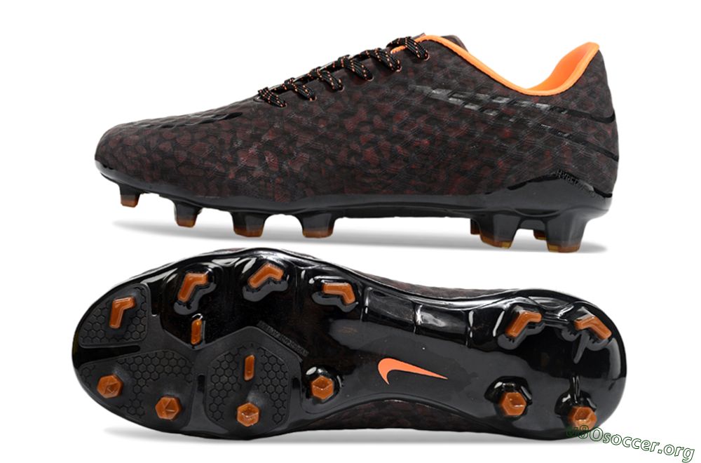 Nike Hypervenom Phantom FG Football Boots - Black/Red 1