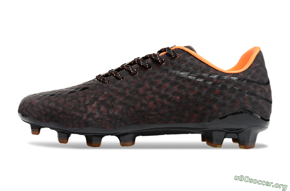 Nike Hypervenom Phantom FG Football Boots - Black/Red 3