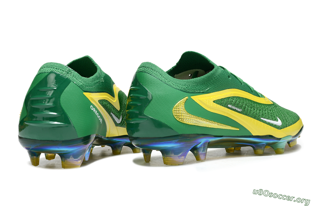 Nike Phantom 6 Elite FG Football Boots - Green/Yellow/Black 6