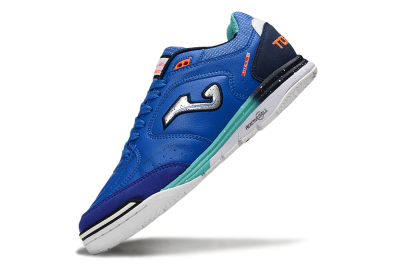 Joma Top Flex IC Football Shoes - Blue/Silver/Black