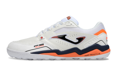 Joma Top Flex TF Football Shoes - White/Blue/Red