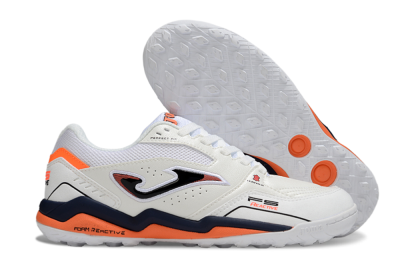 Joma Top Flex TF Football Shoes - White/Blue/Red