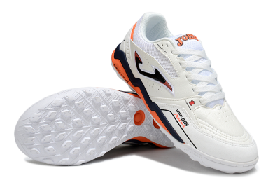 Joma Top Flex TF Football Shoes - White/Blue/Red