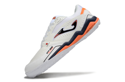 Joma Top Flex TF Football Shoes - White/Blue/Red