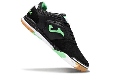 Joma Top Flex IC Football Shoes - Black/Yellow/White