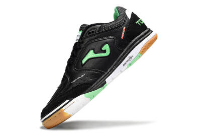 Joma Top Flex IC Football Shoes - Black/Yellow/White