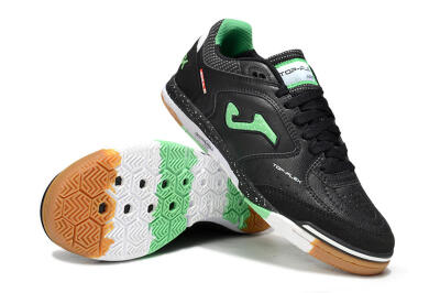 Joma Top Flex IC Football Shoes - Black/Yellow/White