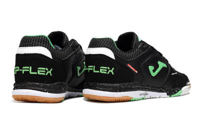 Joma Top Flex IC Football Shoes - Black/Yellow/White