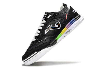 Joma Top Flex IC Football Shoes - Black/White/Red