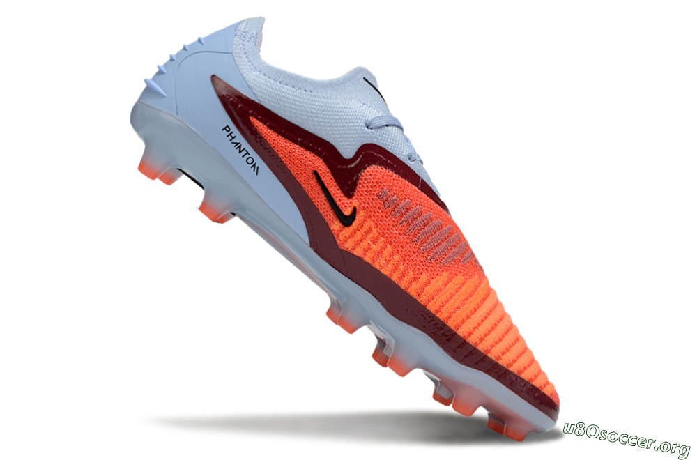 Nike Phantom 6 Elite AG Football Boots - Red/Jade/Black 4