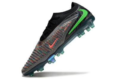 Nike Phantom 6 Elite AG Football Boots - Black/Grey/Silver
