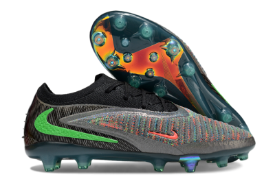 Nike Phantom 6 Elite AG Football Boots - Black/Grey/Silver