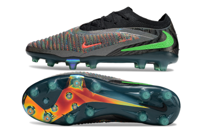 Nike Phantom 6 Elite AG Football Boots - Black/Grey/Silver