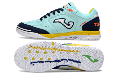 Joma Top Flex IC Football Shoes - Jade/Silver/Blue
