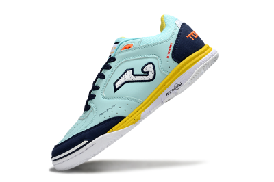 Joma Top Flex IC Football Shoes - Jade/Silver/Blue
