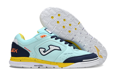 Joma Top Flex IC Football Shoes - Jade/Silver/Blue