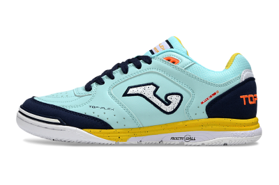 Joma Top Flex IC Football Shoes - Jade/Silver/Blue