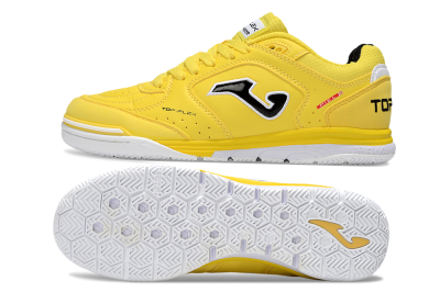 Joma Top Flex IC Football Shoes - Yellow/Black/White