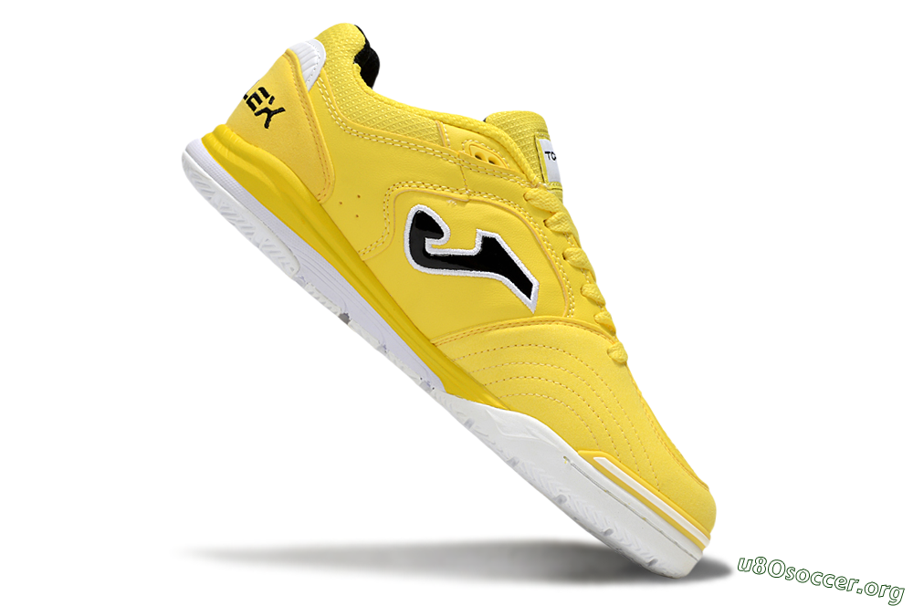 Joma Top Flex IC Football Shoes - Yellow/Black/White 4