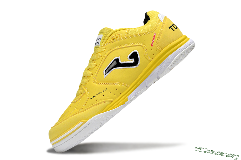 Joma Top Flex IC Football Shoes - Yellow/Black/White 5