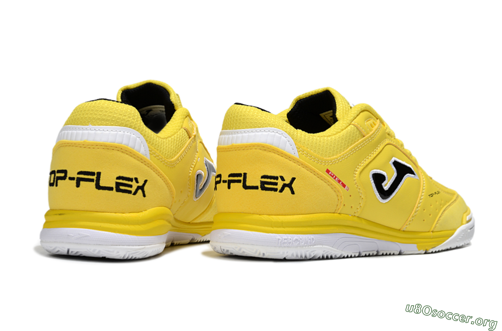 Joma Top Flex IC Football Shoes - Yellow/Black/White 6