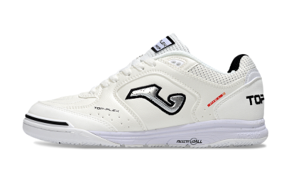 Joma Top Flex IC Football Shoes - White/Silver/Black