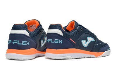 Joma Top Flex IC Football Shoes - Blue/White/Jade