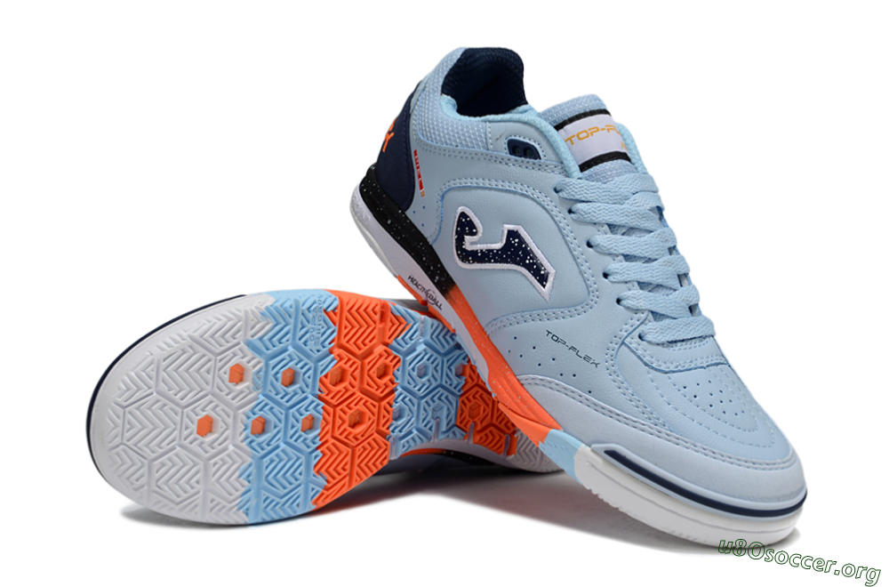 Joma Top Flex IC Football Shoes - Jade/Blue/White 0