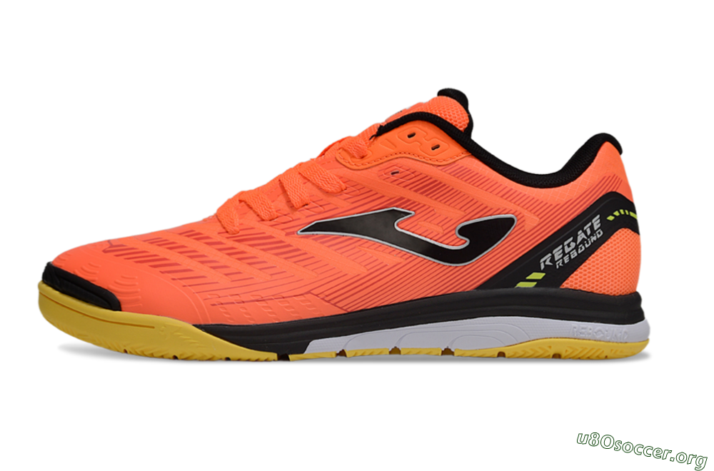 Joma Top Flex IC Football Shoes - Red/Black/Yellow 3
