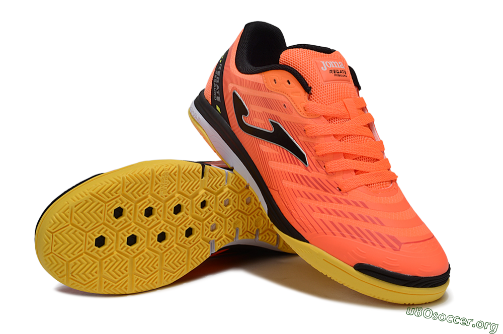Joma Top Flex IC Football Shoes - Red/Black/Yellow 0