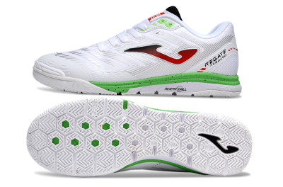 Joma Top Flex IC Football Shoes - White/Red/Yellow