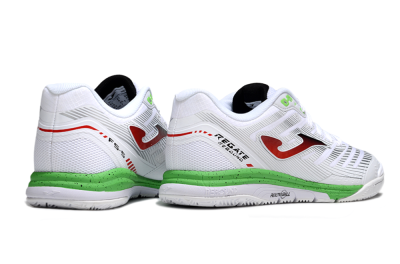 Joma Top Flex IC Football Shoes - White/Red/Yellow