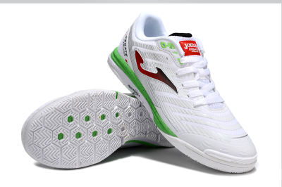 Joma Top Flex IC Football Shoes - White/Red/Yellow