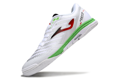 Joma Top Flex IC Football Shoes - White/Red/Yellow