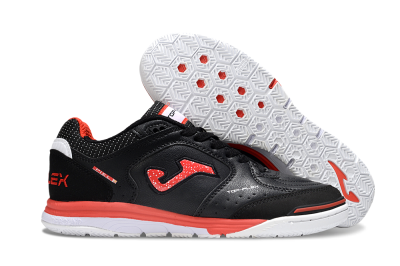 Joma Top Flex IC Football Shoes - Black/Red/White