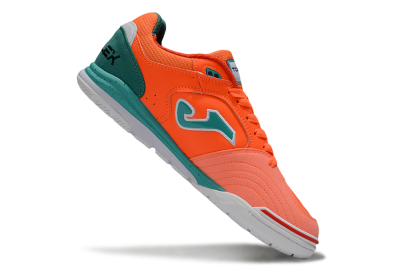 Joma Top Flex IC Football Shoes - Red/Jade/White