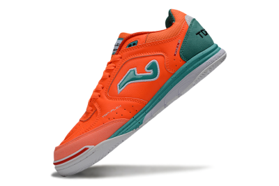 Joma Top Flex IC Football Shoes - Red/Jade/White