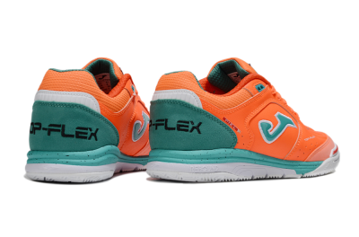 Joma Top Flex IC Football Shoes - Red/Jade/White