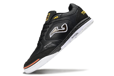 Joma Top Flex IC Football Shoes - White/Black/Yellow