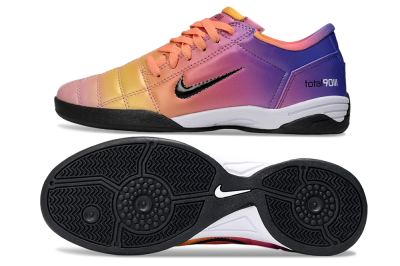Nike Total 90 III IC Football Shoes - Pink/Yellow/Purple