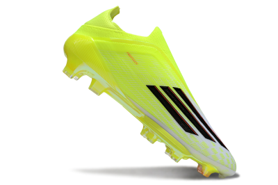 Adidas F50+ Elite Lightstrike Pro Laceless FG Football Boots - Yellow/Black/Red