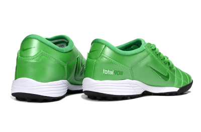 Nike Total 90 III TF Football Shoes - Green/White