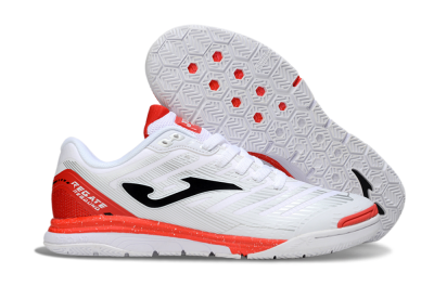 Joma Top Flex IC Football Shoes - White/Black/Red