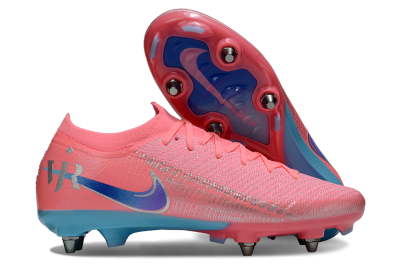 Nike Air Zoom Mercurial Vapor 16 Elite SG Football Boots - Red/Silver/Blue