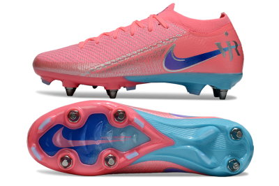 Nike Air Zoom Mercurial Vapor 16 Elite SG Football Boots - Red/Silver/Blue