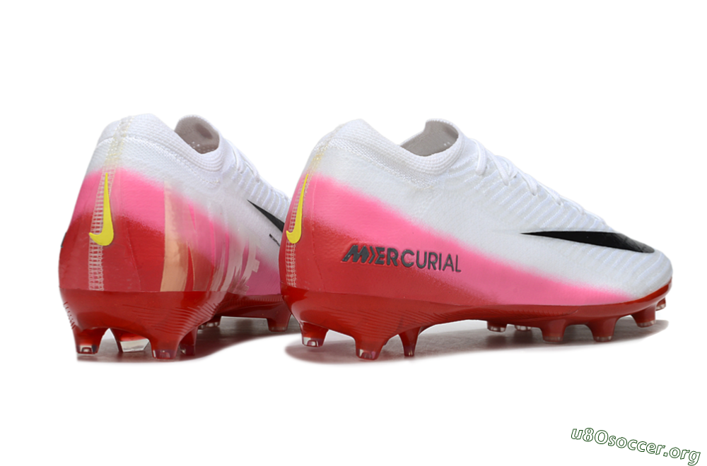 Nike Air Zoom Mercurial Vapor 16 Elite AG Football Boots - White/Black/Red 6