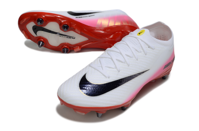 Nike Air Zoom Mercurial Vapor 16 Elite SG Football Boots - White/Black/Red