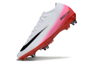 Nike Air Zoom Mercurial Vapor 16 Elite SG Football Boots - White/Black/Red