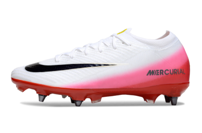 Nike Air Zoom Mercurial Vapor 16 Elite SG Football Boots - White/Black/Red