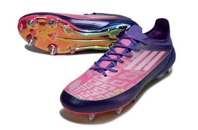 Adidas F50 Elite SG Football Boots - Pink/Blue/Yellow